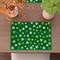 St. Patrick's Day Green Shamrock Placemats Set of 4 Table Mats 12 x 18 Inch Party Home Dining Decor Table Decorations